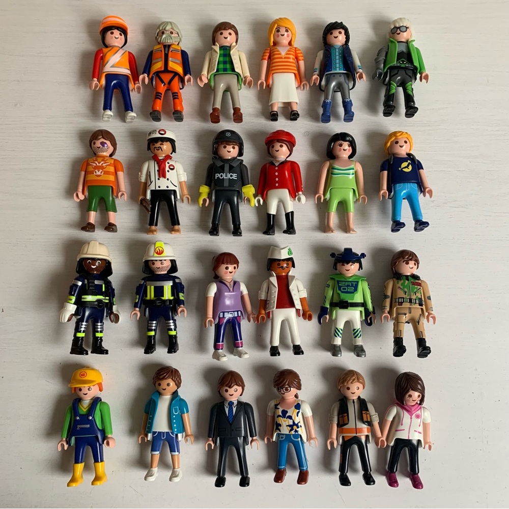 Playmobil People Figures Lot of 24